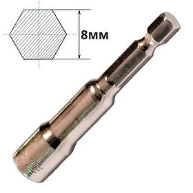 Біта шестигранна Rapide головка 8мм (1шт.)