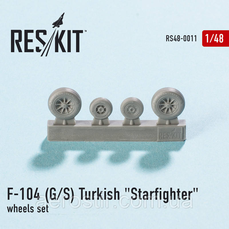 Lockheed F-104 (G/S) Turkish "Starfighter" 1/48  RES/KIT 48-0011, фото 1