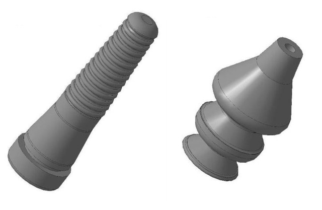 Захват для яєць (присоска для яєць) Гумовий палець для обдирання пір'я птиці (забійного цеху)