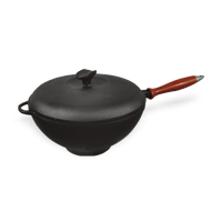 Каструля WOK з дерев'яною ручкою та кришкою 1,7 л