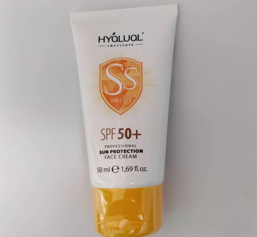 Hyalual SPF 50+ сонцезахисний крем 50 мл