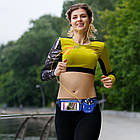 Сумка на пояс із пляшкою для води та сенсорним екраном для смартфона BFSport, фото 8