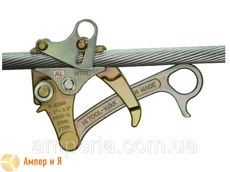 Монтажний затискач AL-20KN-GRIP d-5-22 mm SICAME
