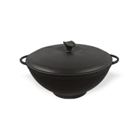 Каструля WOK з литими ручками та кришкою 3,5 л