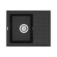 Гранітна мийка Vankor Lira LMP 02.55 Black 5545