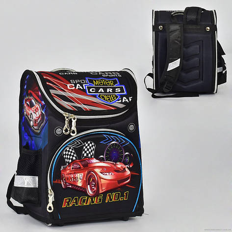 Каркасний рюкзак для хлопчика Racing car, фото 1