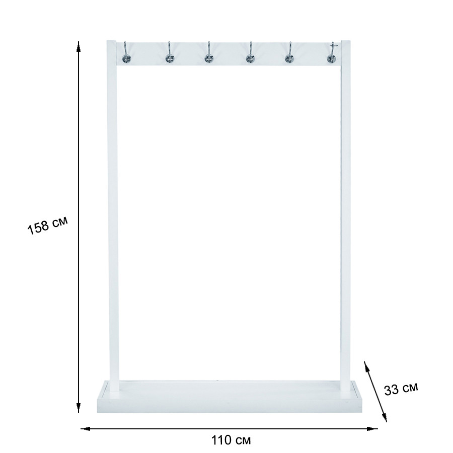 Напольная вешалка "Элит 4" - фото 3 - id-p636899565