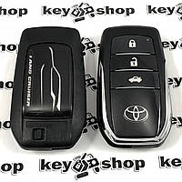 Оригинальный смарт ключ для Toyota Land Cruiser (Тойота Ленд Крузер) 3 кнопки, H chip P1:39, 433 MHz