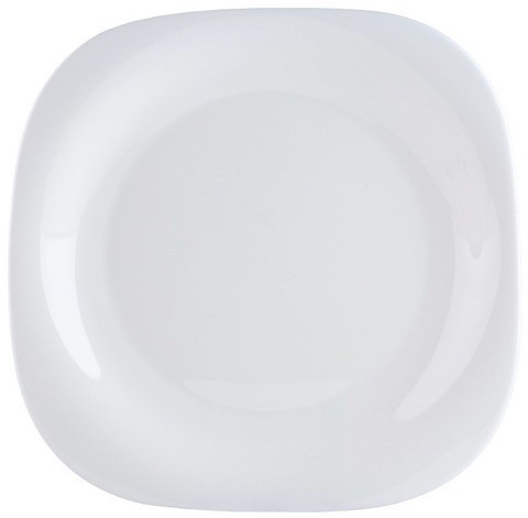 Carine White Тарілка обідня квадратна 26 см Luminarc H5604