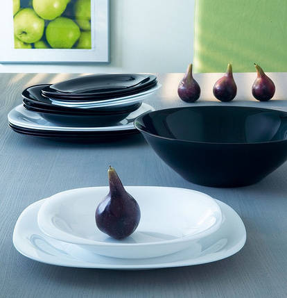 Тарілка супова LUMINARC CARINE BLACK L9818, фото 2