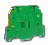 Клемма гвинтова для заземлення RSA PE 2,5 A жовто-зелена (A521230)