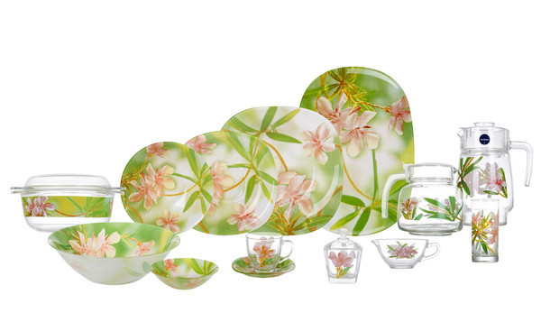 Сервіз столовий LUMINARC CARINA FREESIA, 71 пр