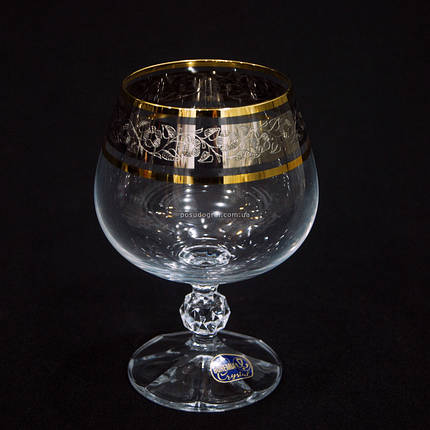 Набір келихів/коньяк BOHEMIA CLAUDIA (43249) 250мл, фото 1