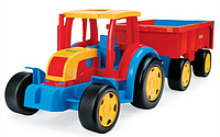 Дитячий трактор із причепом із серії Gigant Wader (66100)