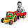 Дитячий трактор із причепом із серії Gigant Wader (66100), фото 2
