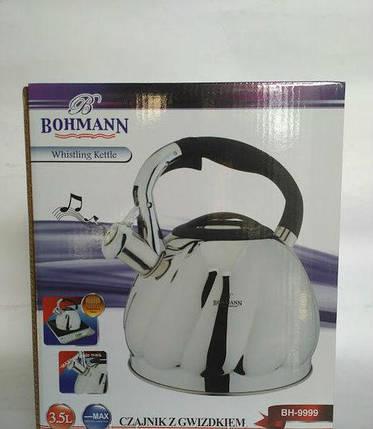 Чайник зі свистком Bohmann 3.5 л. BH 9999, фото 3