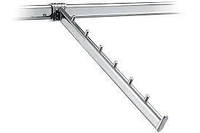 Пристінна перемичка (тримач кронштейна) БІЛА 100 см. система «Вертикаль» Торговое оборудование