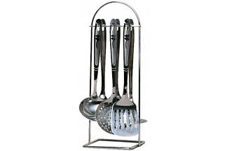 Набір кухонного приладдя Kamille 6 предметів у комплекті з підставкою KM-5230, фото 2