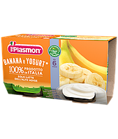 Йогурт Plasmon Banana банан 2х120гр