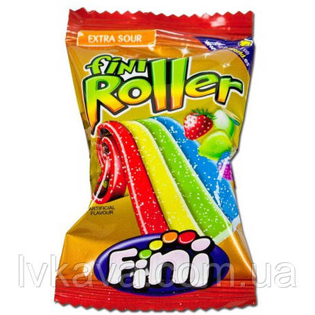 Желейні цукерки Fini Roller Rainbow, 20 гр, фото 2