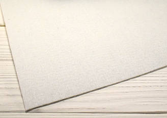 Китайський жорсткий фетр 2 мм (20х30 см) — No1 Білий