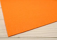 Китайский жесткий фетр 2 мм (20х30 см) - №4 Оранжевый