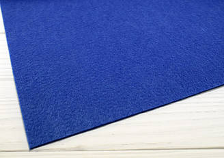 Китайський жорсткий фетр 2 мм (20х30 см) — No13 Синій