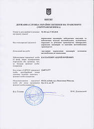 Лицензия на перевозку пассажиров легковыми автомобилями на заказ Каспаревича Андрея Юрьевича