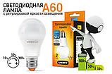 LED-лампа VIDEX A60eD3 10W E27 4100K 220 V з регулюванням яскравості (гарантія 2 роки), фото 5