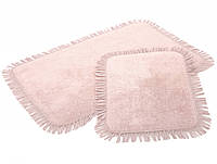 Набор ковриков для ванной Irya - Axis pembe розовый 60*90+40*60