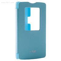 Чехол LG VOIA Window Flip Case для LG L80 (D380) light blue