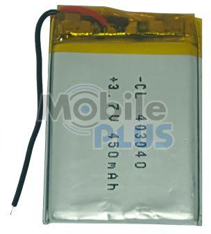 Акумулятор з контролером універсальний 45mm * 30mm * 4mm (Li-ion, 3,7 V, 450 mAh), фото 1