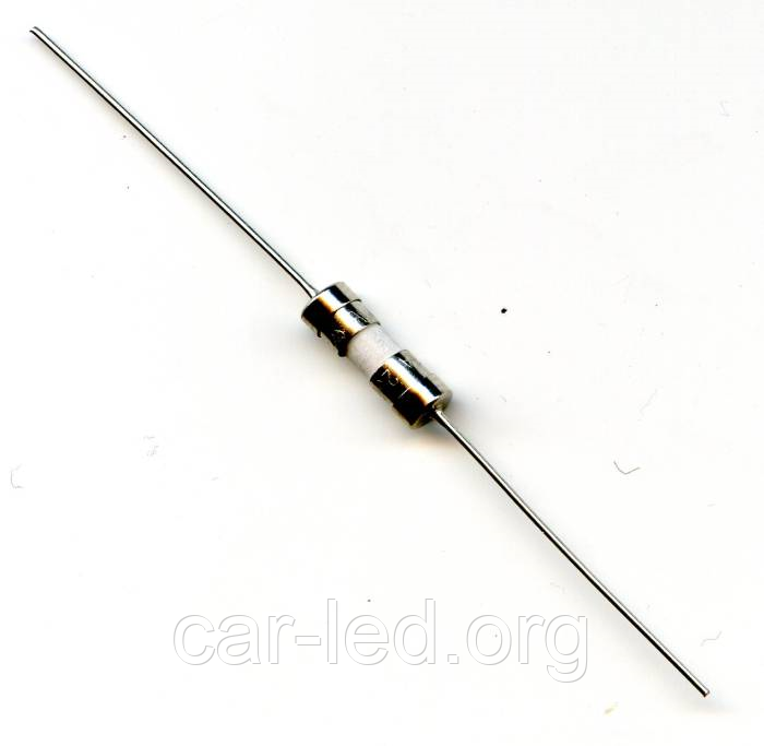 5A 250V; (3,6*10) вставка плавка (запобіжник) керамічний з виводами; Fast Break (аналог ВП1-2), фото 1