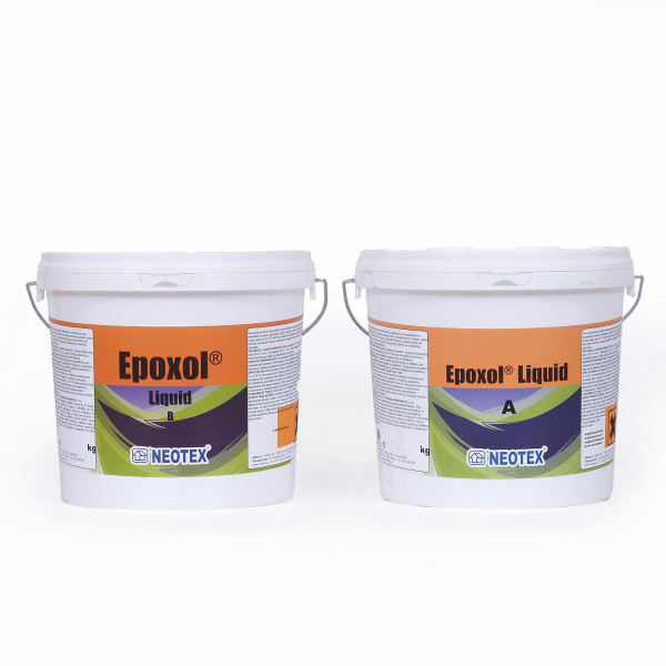 Захист бетонних підлог епоксидкою EPOXOL LIQUID, 3+3 кг