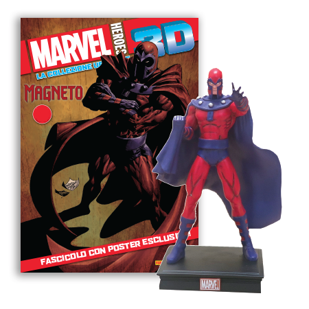 Мініатюрна фігура Герої Marvel 3D №10 Магнето (Centauria) масштаб 1:16, фото 1