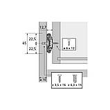 Напрямна телескопічна KA 5332 L=450 мм Hettich, фото 3