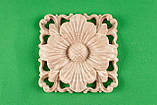 Розетка меблева. Дерев'яна декоративна розетка Код Р1, фото 2
