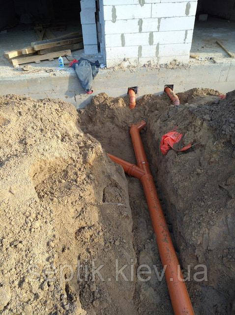 Монтаж дощової каналізації будинку