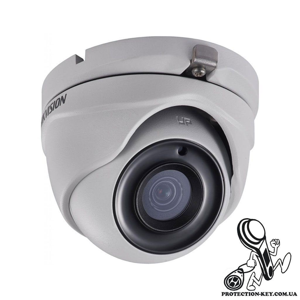 Відеокамера зовнішня Hikvision Turbo HD 5 Мп DS-2CE56H1T-ITM (2.8), фото 1