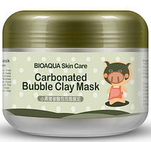 Маска для обличчя Bioaqua carbonated bubble clay mask 100грам