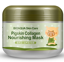 Маска з колагеном BioAqua pigskin collagen mask 100грам