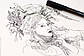 Ручка-пензлик капілярна Faber-Castell Pitt Artist Pen Brush, колір чорний №199, 167499, фото 6