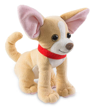 М'яка іграшка Собачка чихуахуа, коричнева, 16см, Тигрес, З-0096, фото 1