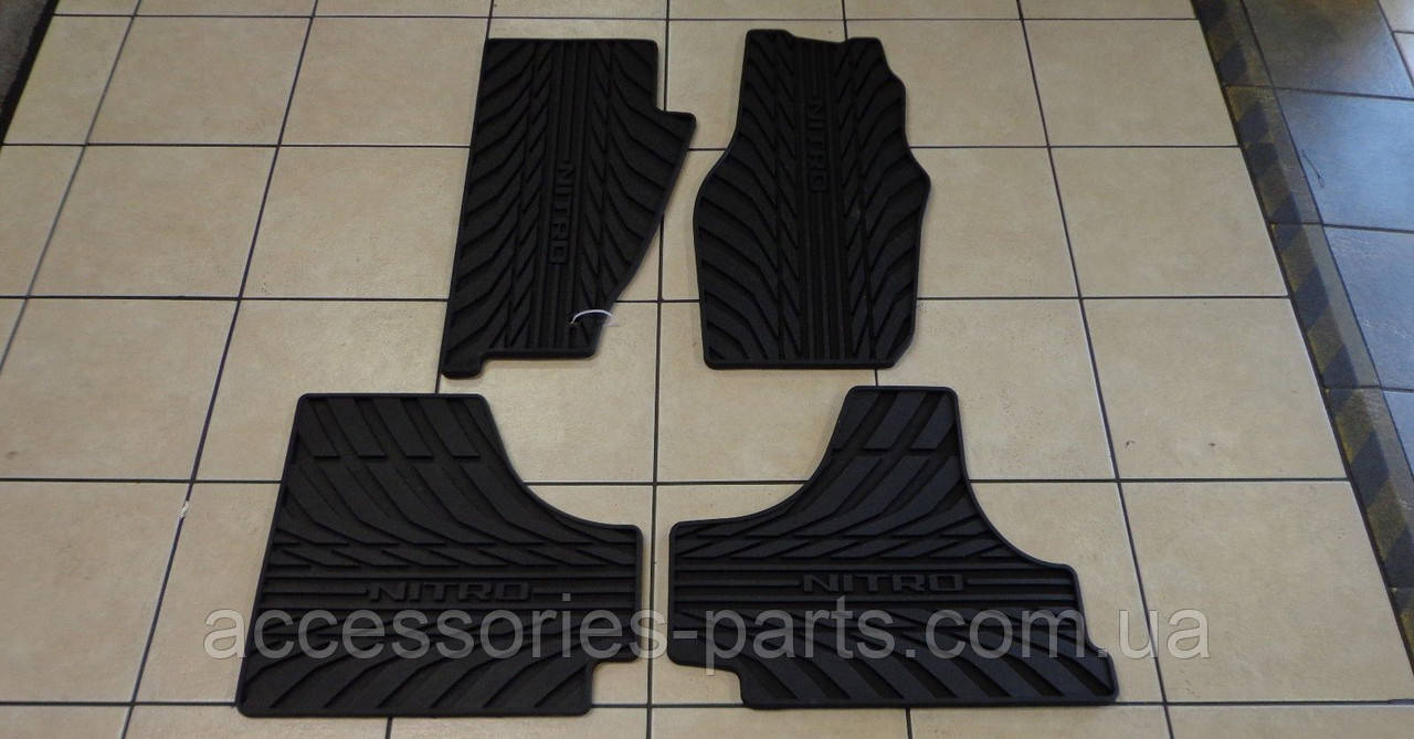 Килимки в салон гумові Dodge Nitro 2007-2010 Нові Оригінальні , фото 1