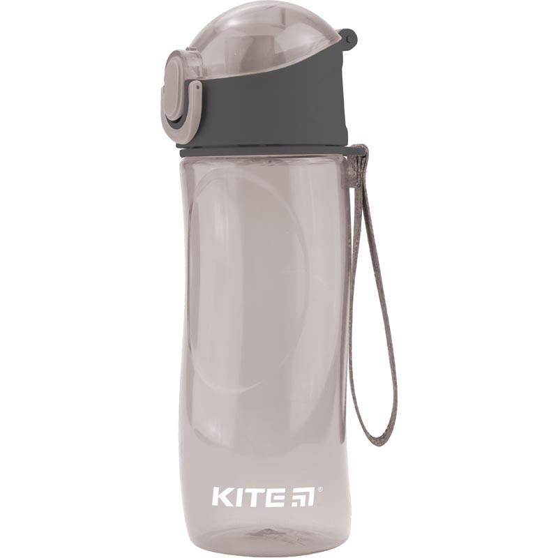 Пляшка для води Kite 530 мл, сіра