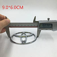 Емблема решітки радіатора та кришки багажника Toyota 9 см*6 см