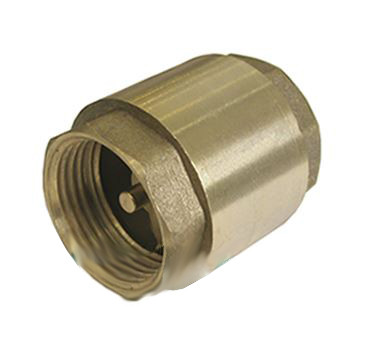 Клапан зворотний 1 1/4" з латунним штоком Europa STA, фото 1