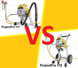 Чем отличаются Wagner ProjectPro 117 и 119 ?