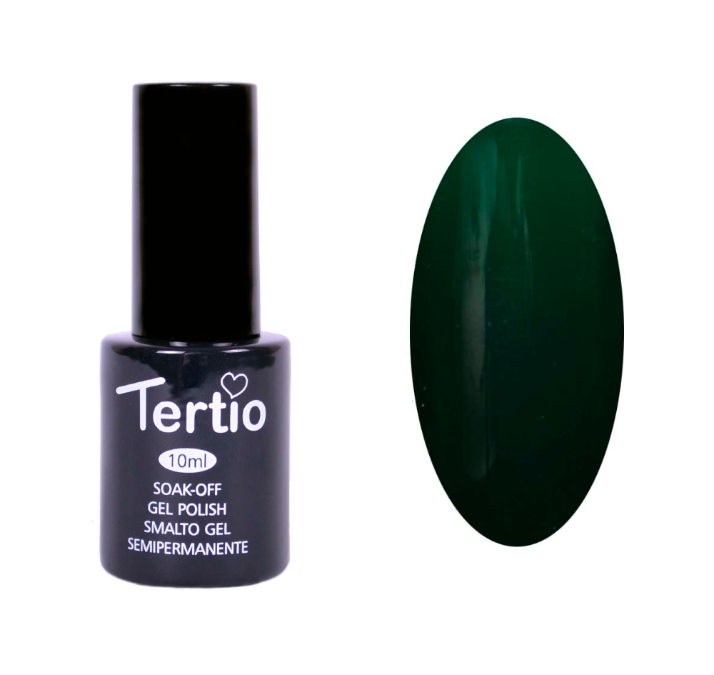 Гель-лак No163 Tertio, Зелений мох