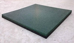 Плитка гумова для ігрових комплексів 500х500х20 мм